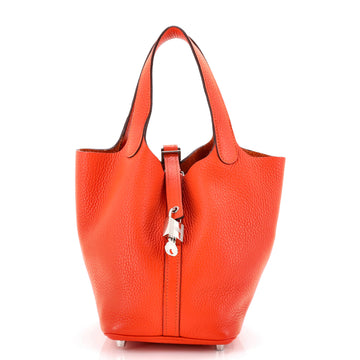 Hermes Picotin Lock Bag Clemence PM