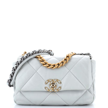 Chanel 19 Flap Bag Quilted Leather Medium