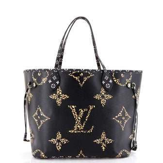 Louis Vuitton Neverfull NM Tote Limited Edition Jungle Monogram Giant MM
