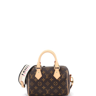 Louis Vuitton Speedy Bandouliere Bag Monogram Canvas 20