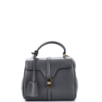 Celine 16 Top Handle Bag Smooth Calfskin Mini
