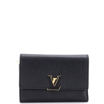 Louis Vuitton Capucines Wallet Leather Compact