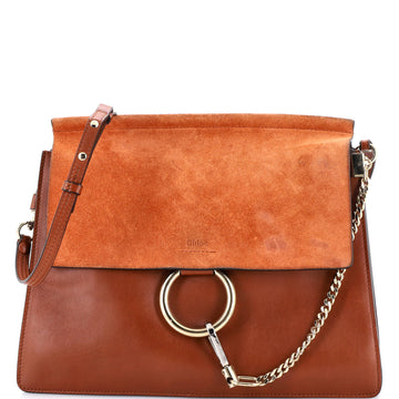 Chloe Faye Shoulder Bag Leather Medium