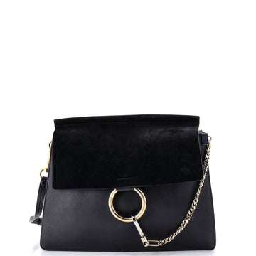 Chloe Faye Shoulder Bag Leather Medium
