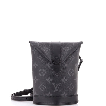Louis Vuitton Envelope Pouch Monogram Eclipse Canvas
