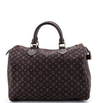 Louis Vuitton Speedy Handbag Mini Lin 30