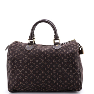 Louis Vuitton Speedy Handbag Mini Lin 30