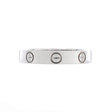 Cartier Love Wedding Band Ring Platinum