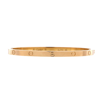 Cartier Love Bracelet 18K Yellow Gold Small