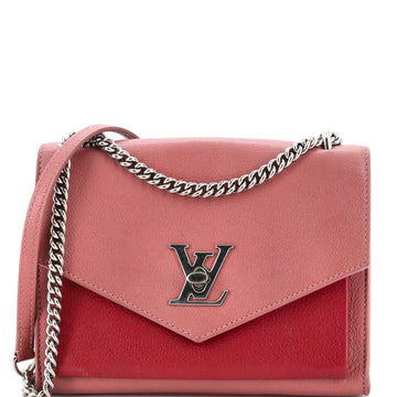 Louis Vuitton Mylockme Monochrome Handbag Leather BB