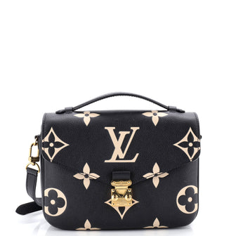 Louis Vuitton Pochette Metis Bicolor Monogram Empreinte Giant