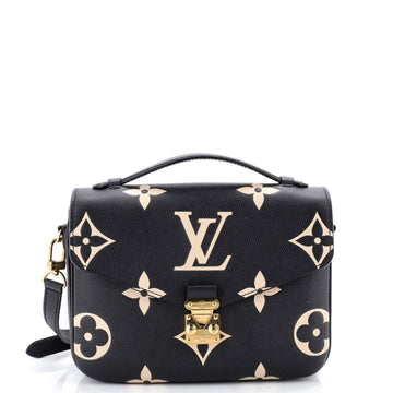 Louis Vuitton Pochette Metis Bicolor Monogram Empreinte Giant