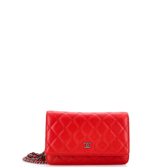 Chanel Wallet on Chain Quilted Caviar