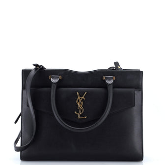 Saint Laurent Uptown Tote Leather Medium