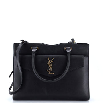 Saint Laurent Uptown Tote Leather Medium