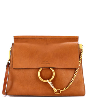 Chloe Faye Shoulder Bag Leather Medium