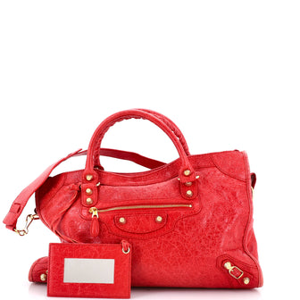 Balenciaga City Classic Studs Bag Leather Medium