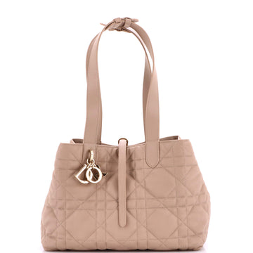 Christian Dior Toujours Tote Bag Macrocannage Quilt Calfskin Medium