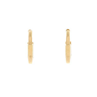 Tiffany & Co. Lock Earrings 18K Yellow Gold Small