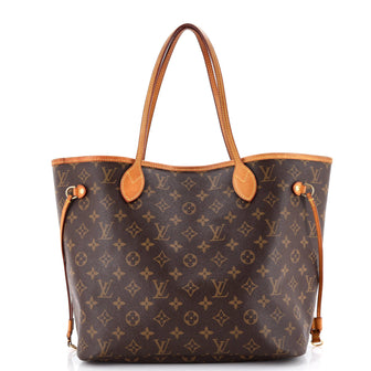 Louis Vuitton Neverfull NM Tote Monogram Canvas MM