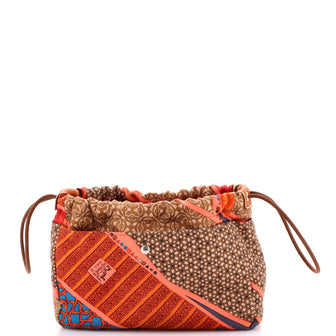 Hermes Fourbi Pouch Silk with Barenia 20