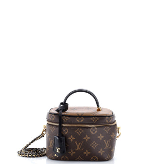 Louis Vuitton Vanity Handbag Reverse Monogram Canvas PM