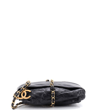 Chanel Midnight Swim Baluchon Clutch Quilted Calfskin