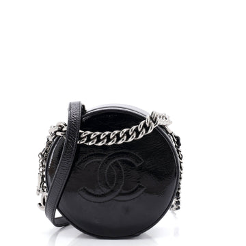 Chanel Round as Earth Crossbody Bag Patent