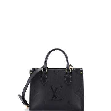 Louis Vuitton OnTheGo Tote Monogram Empreinte Giant PM