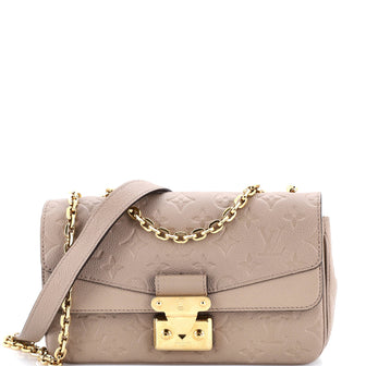 Louis Vuitton Marceau Handbag Monogram Empreinte Leather