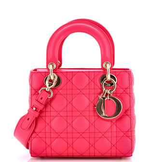 Christian Dior My ABCDior Lady Dior Bag Cannage Quilt Lambskin