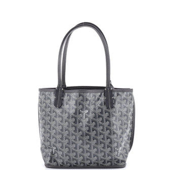 Goyard Anjou Reversible Tote Coated Canvas Mini