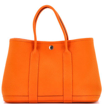 Hermes Garden Party Tote Leather 30