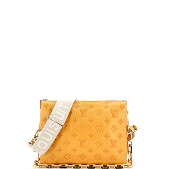 Louis Vuitton Coussin Bag Monogram Embossed Lambskin PM