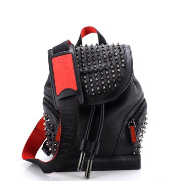 Christian Louboutin Explorafunk Backpack Spiked Leather Small