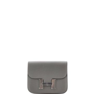 Hermes Constance Slim Wallet Evercolor