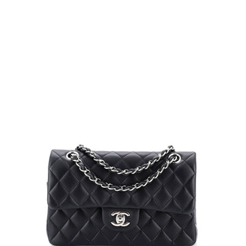 Chanel Classic Double Flap Bag Quilted Lambskin Small