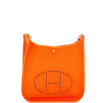 Hermes Neo Evelyne Bag Toile and Leather PM