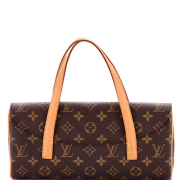 Louis Vuitton Sonatine Handbag Monogram Canvas