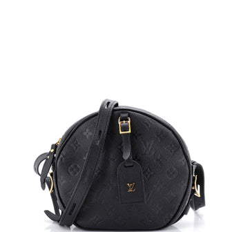 Louis Vuitton Boite Chapeau Souple Bag Monogram Empreinte Leather MM