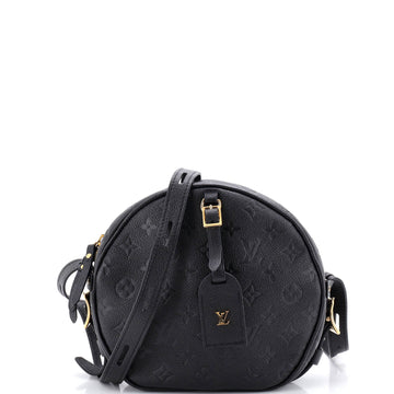 Louis Vuitton Boite Chapeau Souple Bag Monogram Empreinte Leather MM