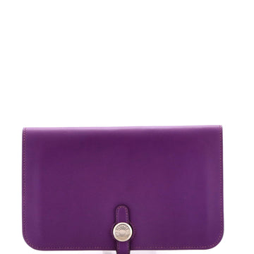 Hermes Dogon Duo Combined Wallet Leather
