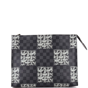 Louis Vuitton Pochette Jour Limited Edition Nemeth Damier Graphite GM
