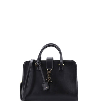 Saint Laurent Monogram Cabas Leather Small