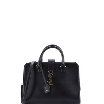 Saint Laurent Monogram Cabas Leather Small