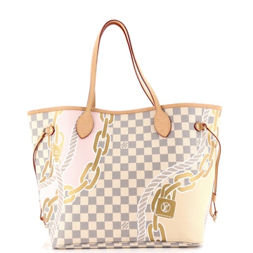 Louis Vuitton Neverfull NM Tote Limited Edition Nautical Damier MM
