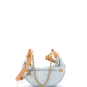 Louis Vuitton Loop Handbag Monogram Denim
