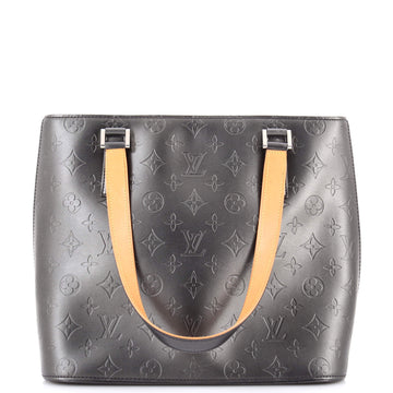 Louis Vuitton Mat Stockton Handbag Monogram Vernis