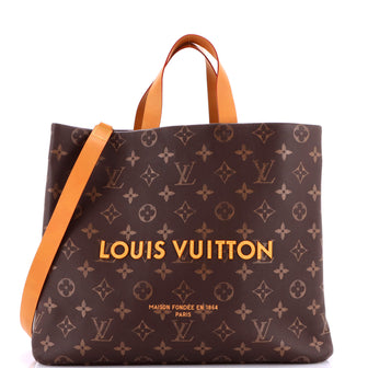 Louis Vuitton Shopping Tote Monogram Leather MM