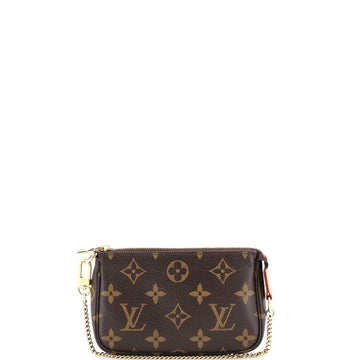 Louis Vuitton Petit Bucket Zip Pouch Monogram Canvas